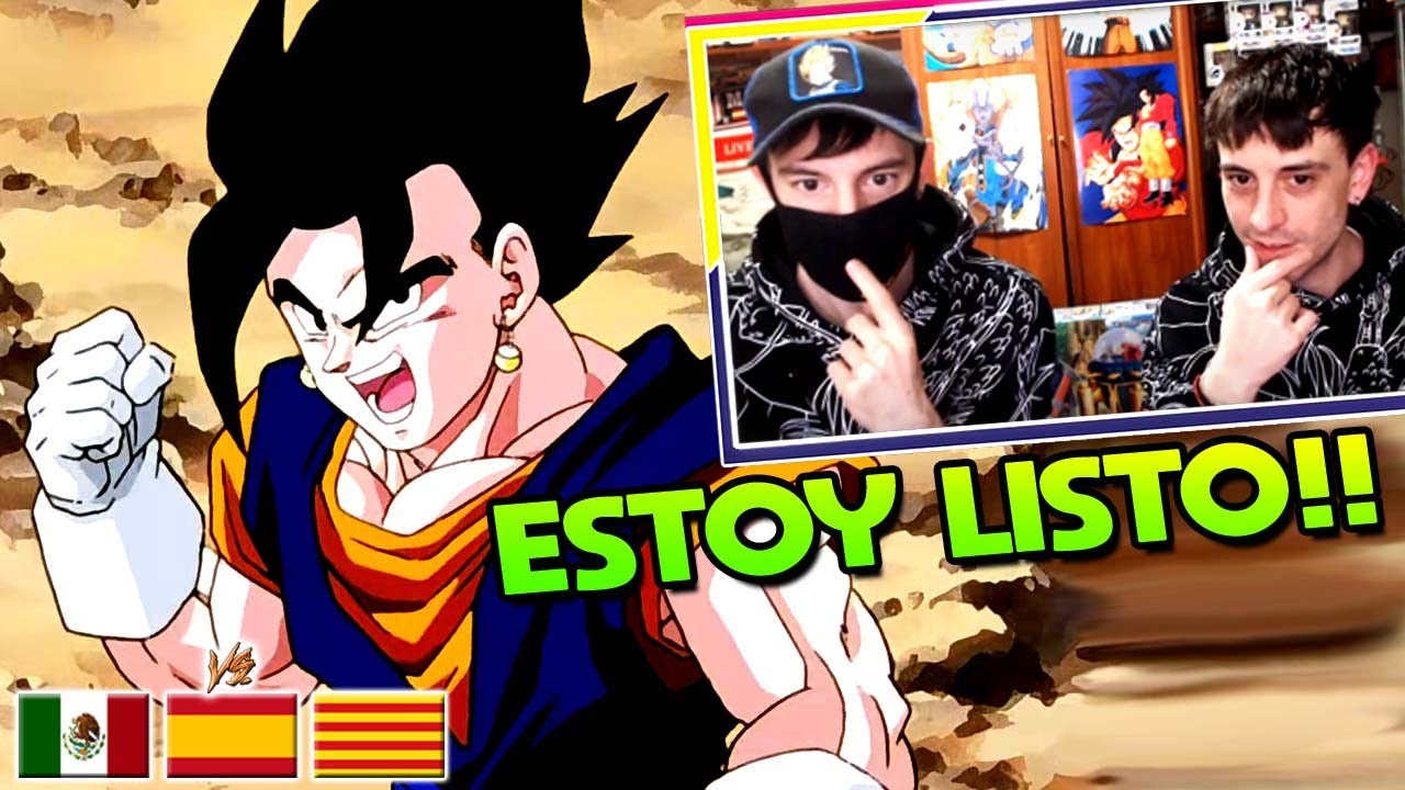 ESPAÑOLES REACCIONAN A DRAGON BALL DOBLAJE LATINO 💥GOKU Y VEGETA SE FUSIONAN💥 | 🔥APARECE VEGETTO🔥