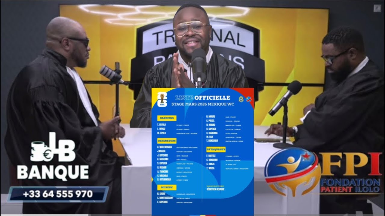 Parlons sport ; Polémique autour de la liste des 26 Léopards : les Congolais en colère ?