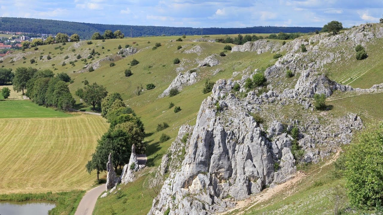 Schwäbische Alb: Panorama Eselsburger Tal