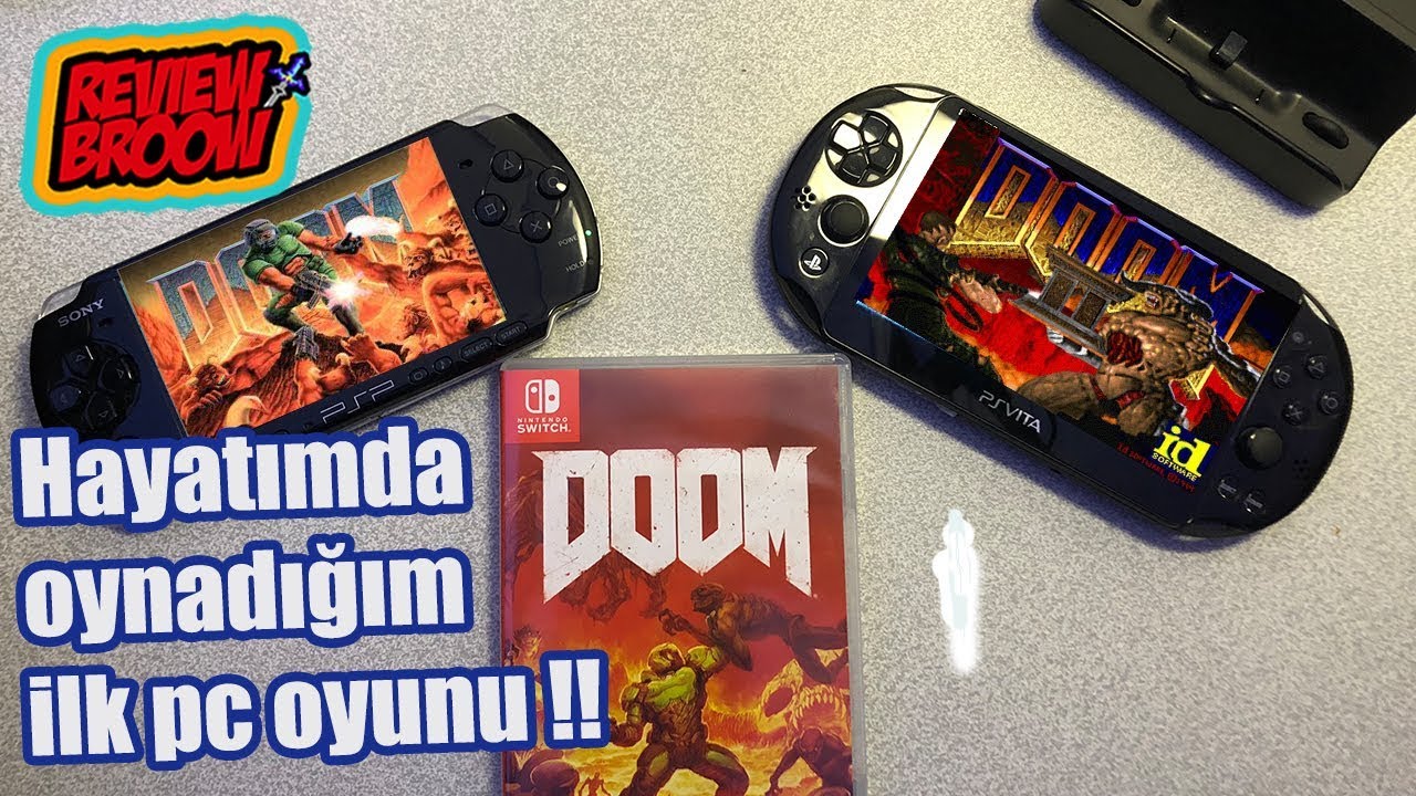 PSP+PS VITA'DA DOOM KEYFİ! (Retro Anı i&ccedil;erir)