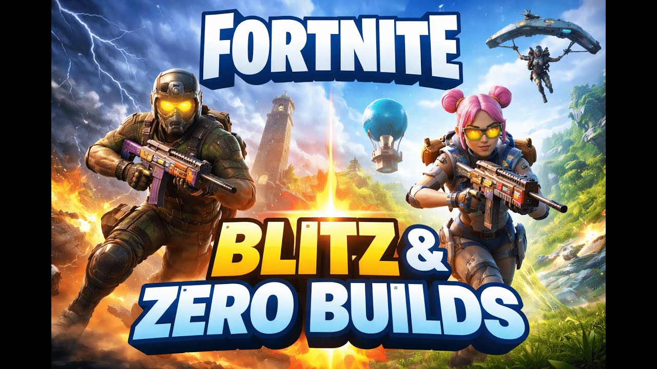 Road To Unreal! Fortnite Zero Builds +Blitz Royale