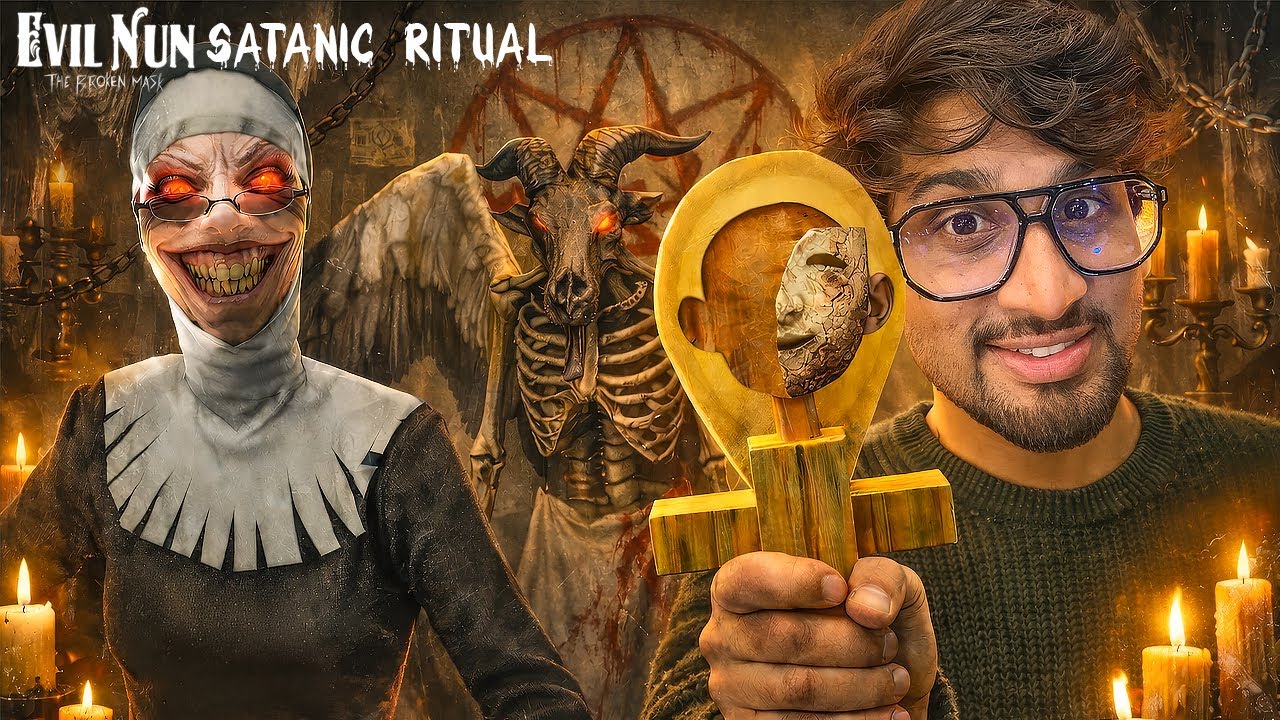 VERY HARD TO COMPLETE SATANIC RITUAL IN EVIL NUN MOBILE VERSION [ EXTREME MODE ] PART 2