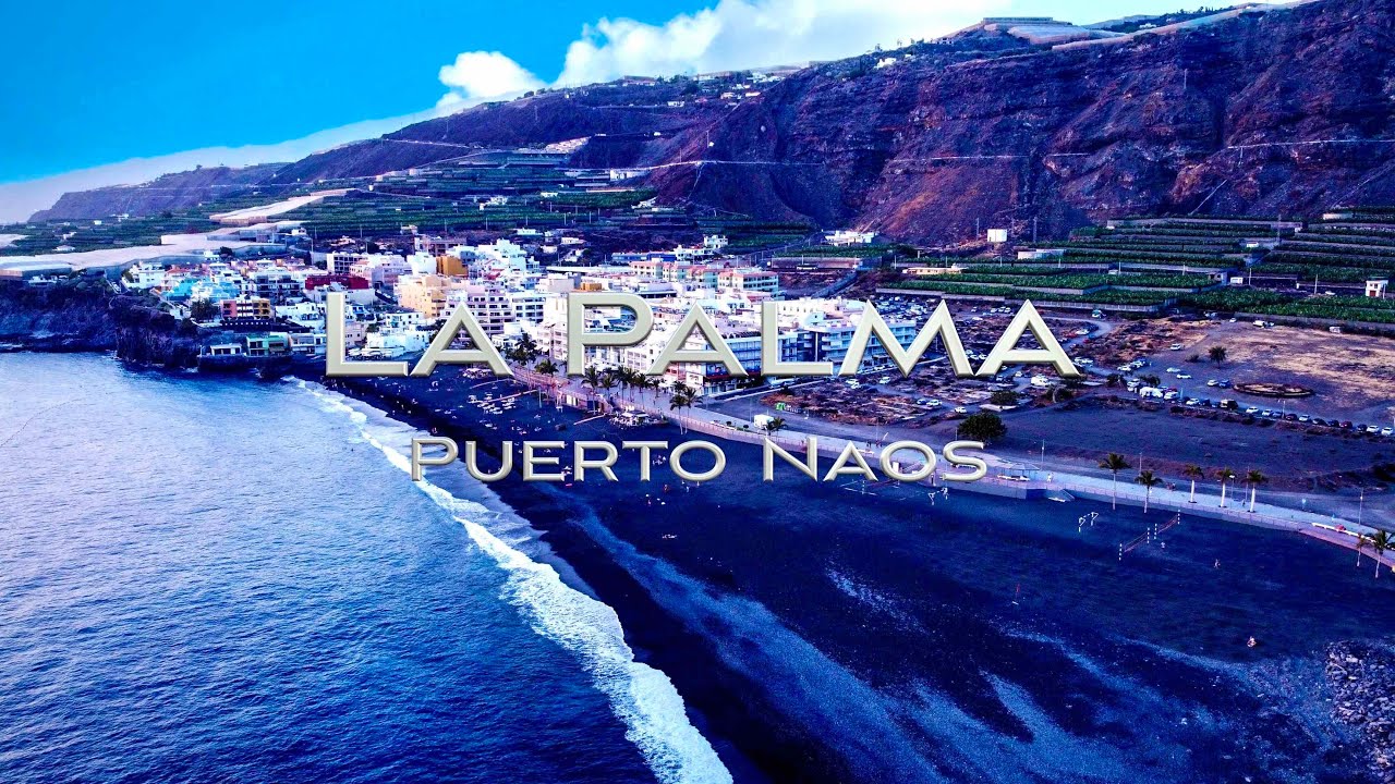 La Palma - Puerto Naos, DJI Drone, 2023 4K