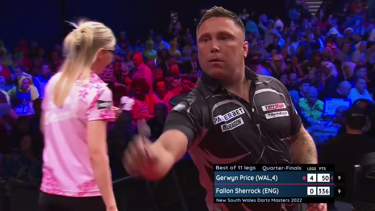 Gerwyn Price vs Fallon Sherrock | Quarter Final | New South Wales Darts Masters 2022