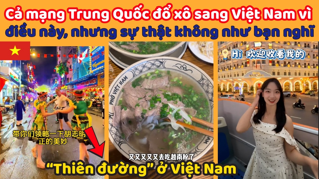 Cả mạng Trung Quốc đổ xô sang Việt Nam vì điều này, nhưng sự thật không như bạn nghĩ