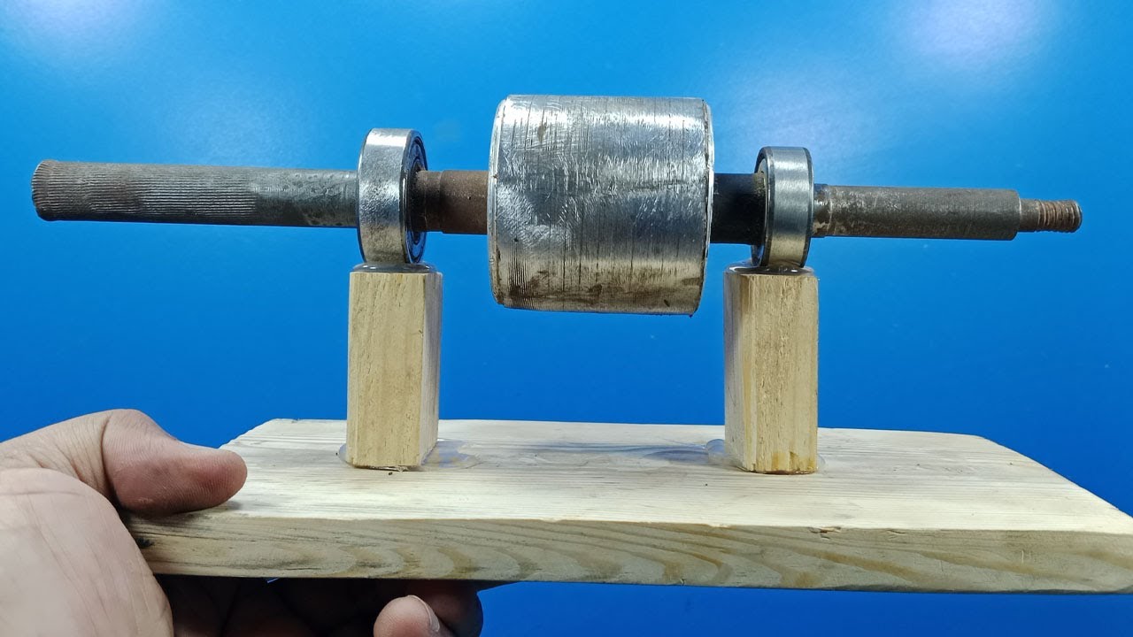 How to Make a Strong Magnet Generator for 220V Electricity