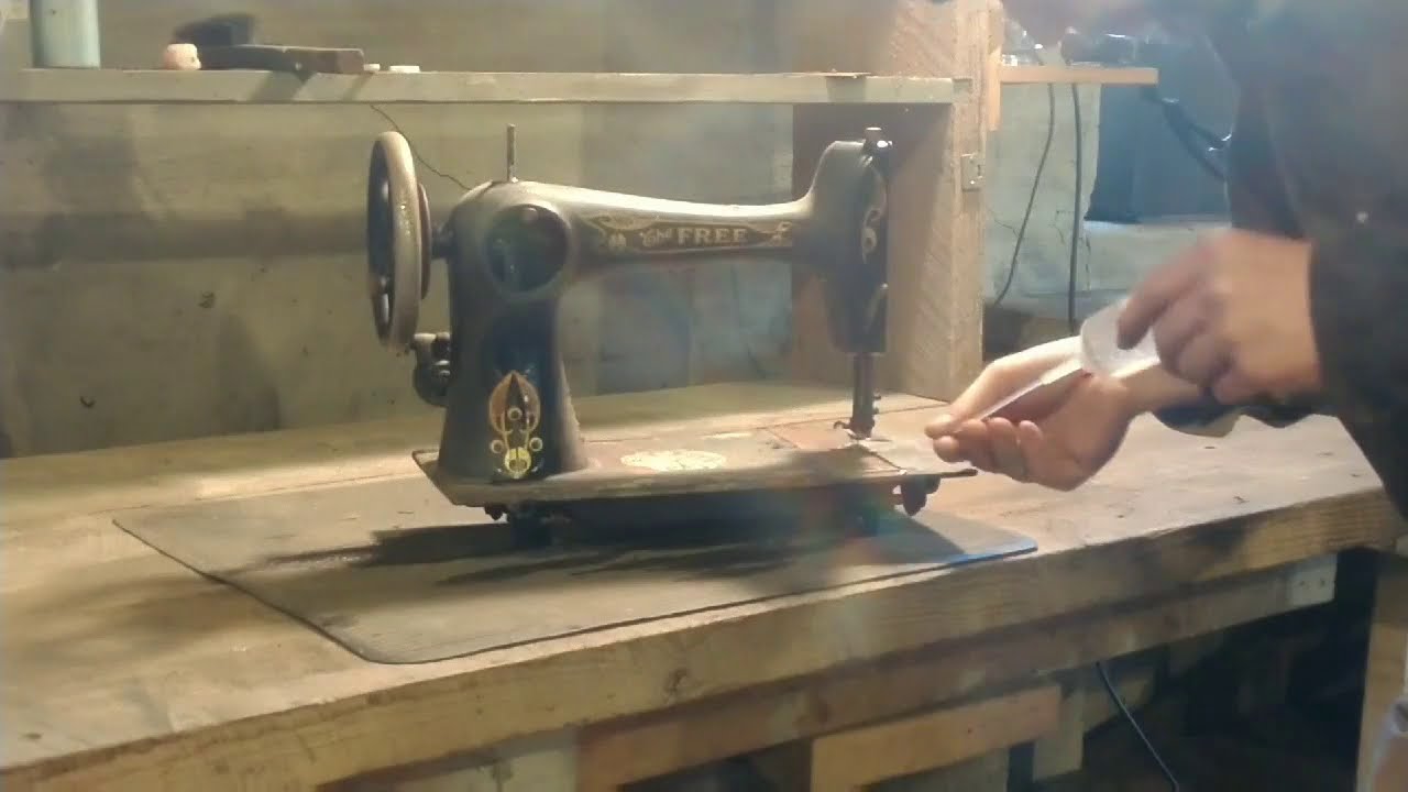 Restoring An Antique Free Sewing Machine, Part 2