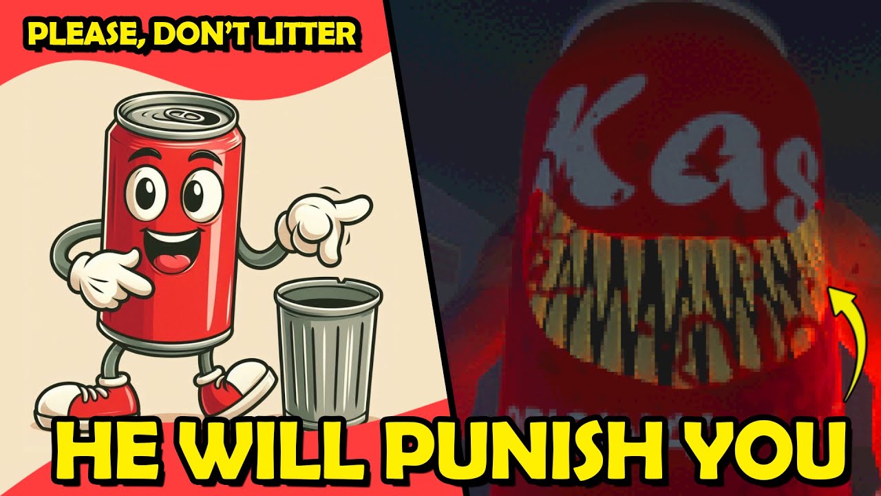 I made a MASCOT HORROR Game About Littering IN 48 HOURS
