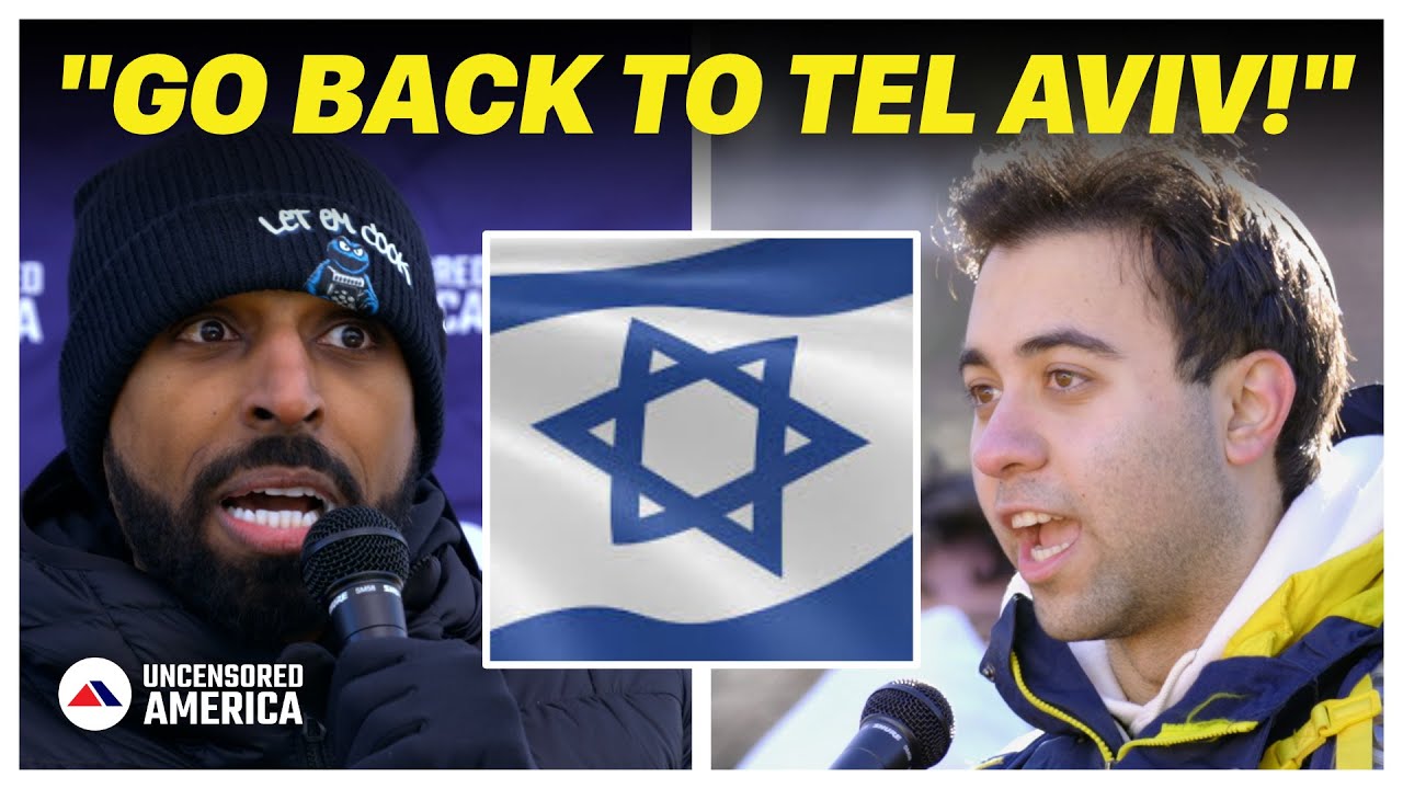 Myron Gaines DEBATES Jewish Student on Antisemitism