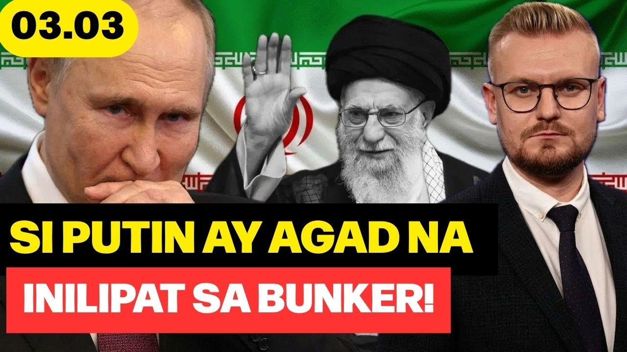 Putin, Agarang Inilikas! Reaksyon ng Russia sa Pagpanaw ni Khamenei - Pechi