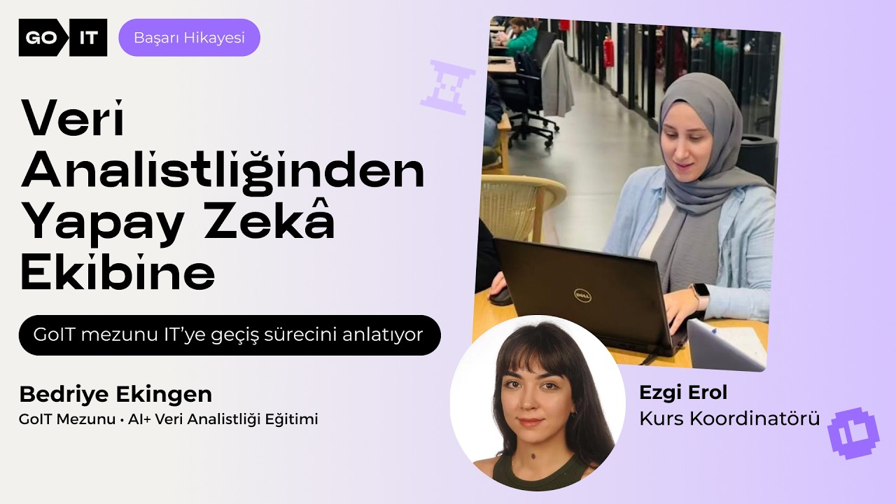 6 Ayda Data Analisti olmak ve hayaline kavuşmak!