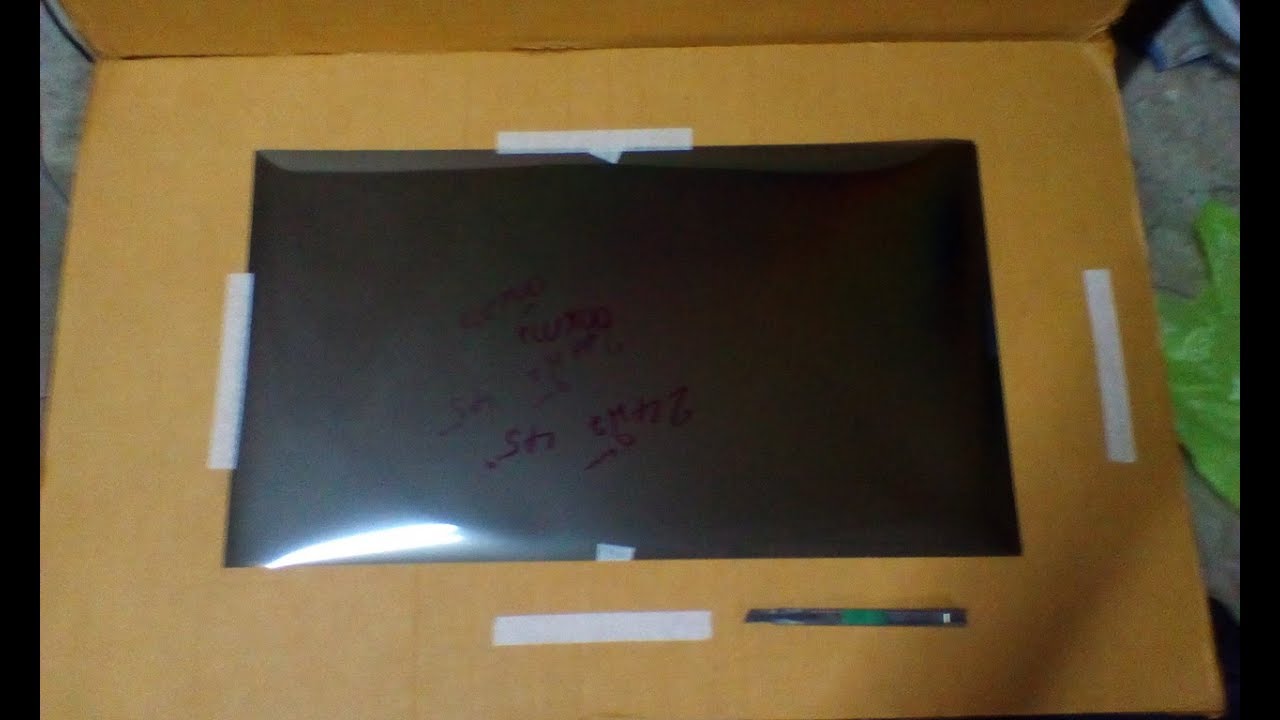 เปลี่ยนฟิล์มจอคอม 20 นิ้ว LG W2043S (LCD)