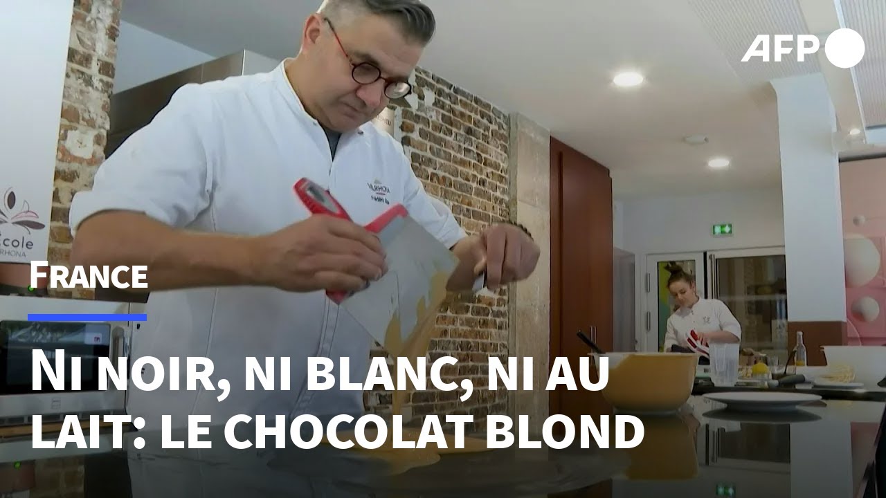Le blond, 4e couleur du chocolat, une