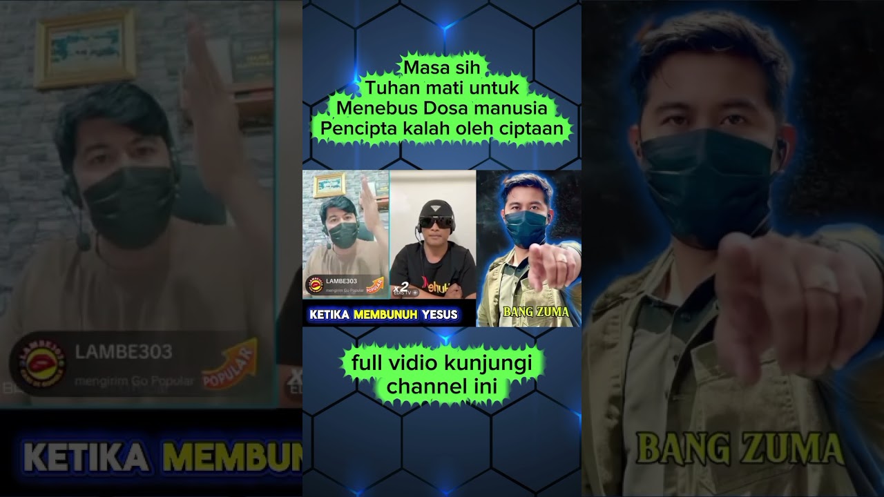 Adu logika Bang Zuma vs Edis tv