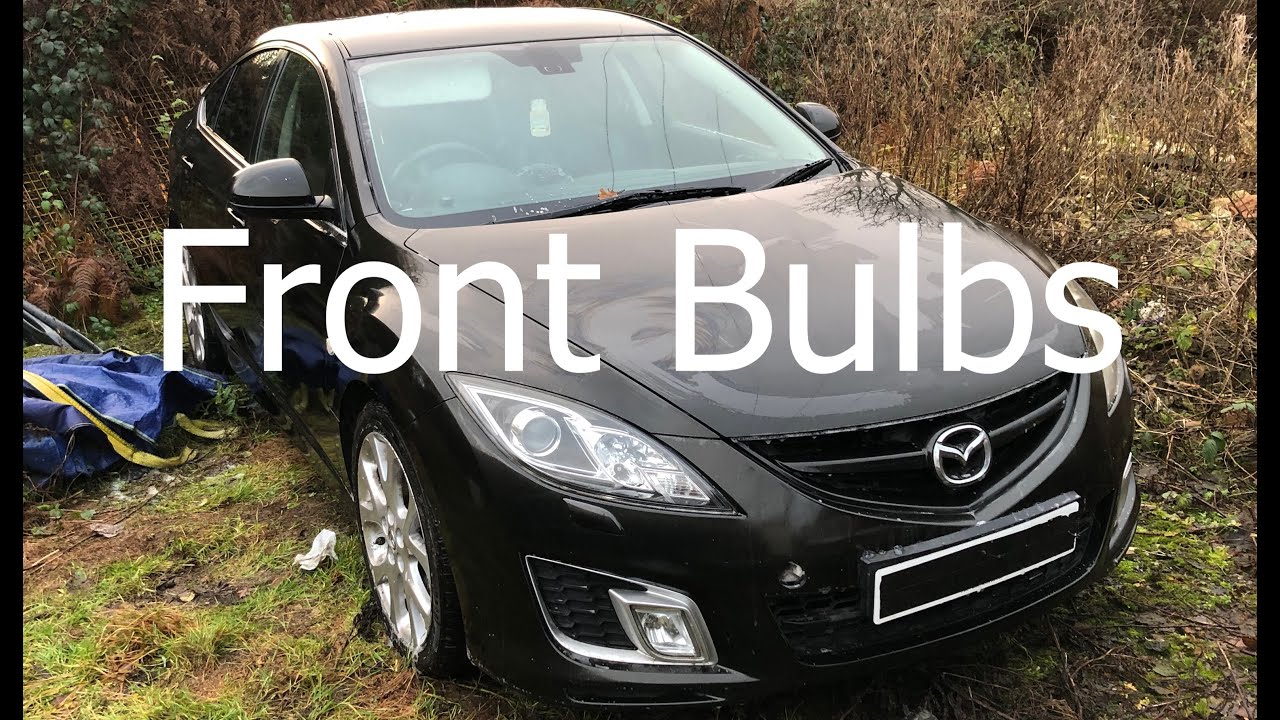 Mazda 6 Hi Beam Front Indicator Sidelight Bulb Removal Guide and info for AFS and HID