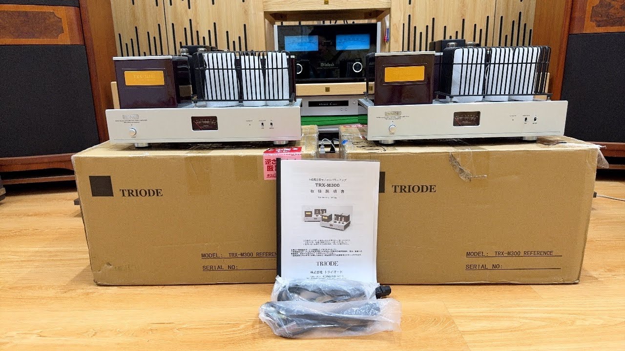Nhật lại tiếp nối về Triode  TRX - M300 REFERENCE  phiên bản đắt giá họ nhà Triode