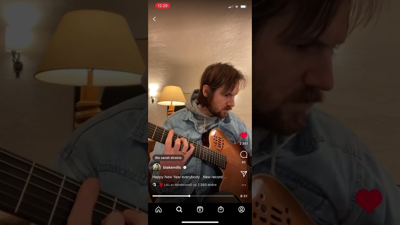 Blake Mills Live Instagram 12.30.22