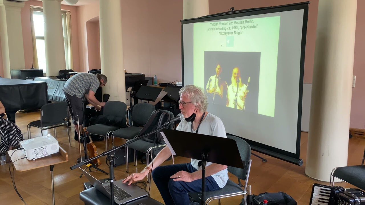 Lecture “Heyser Bulgar: On Yiddish Greek Musical Interactions” by Dr. Joel E. Rubin