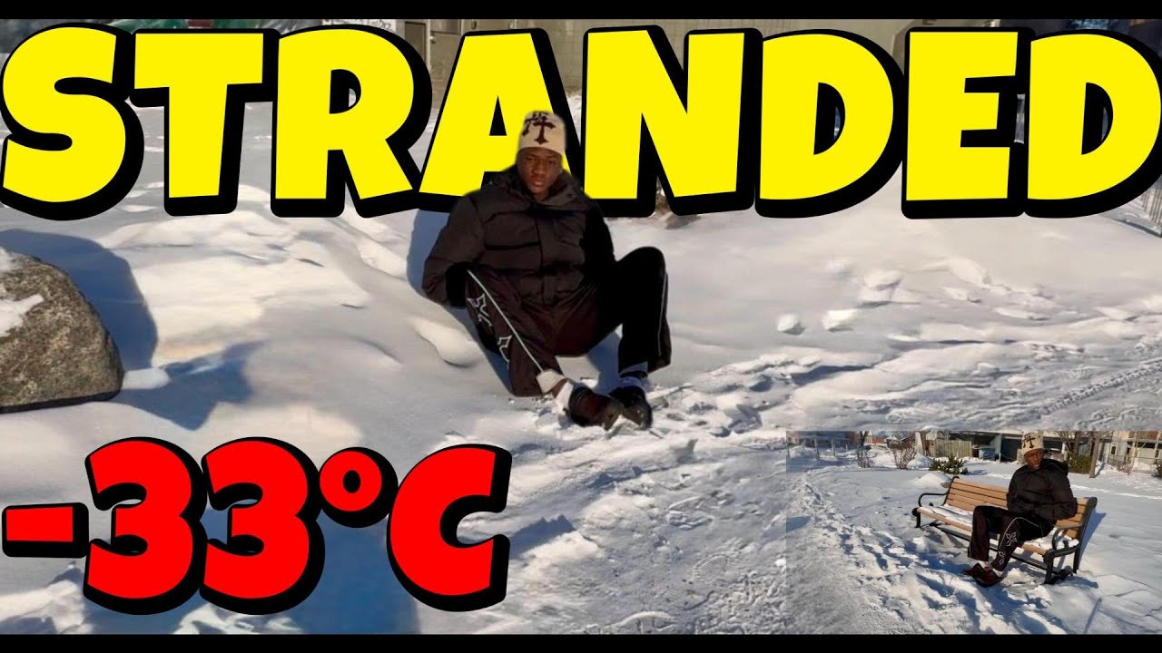 I GOT LOST IN THE COLDEST CITY -33°C