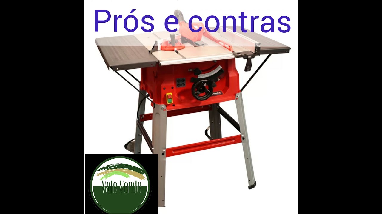 Teste Serra de Bancada Einhell TC-TS- 2025- 1U (review)
