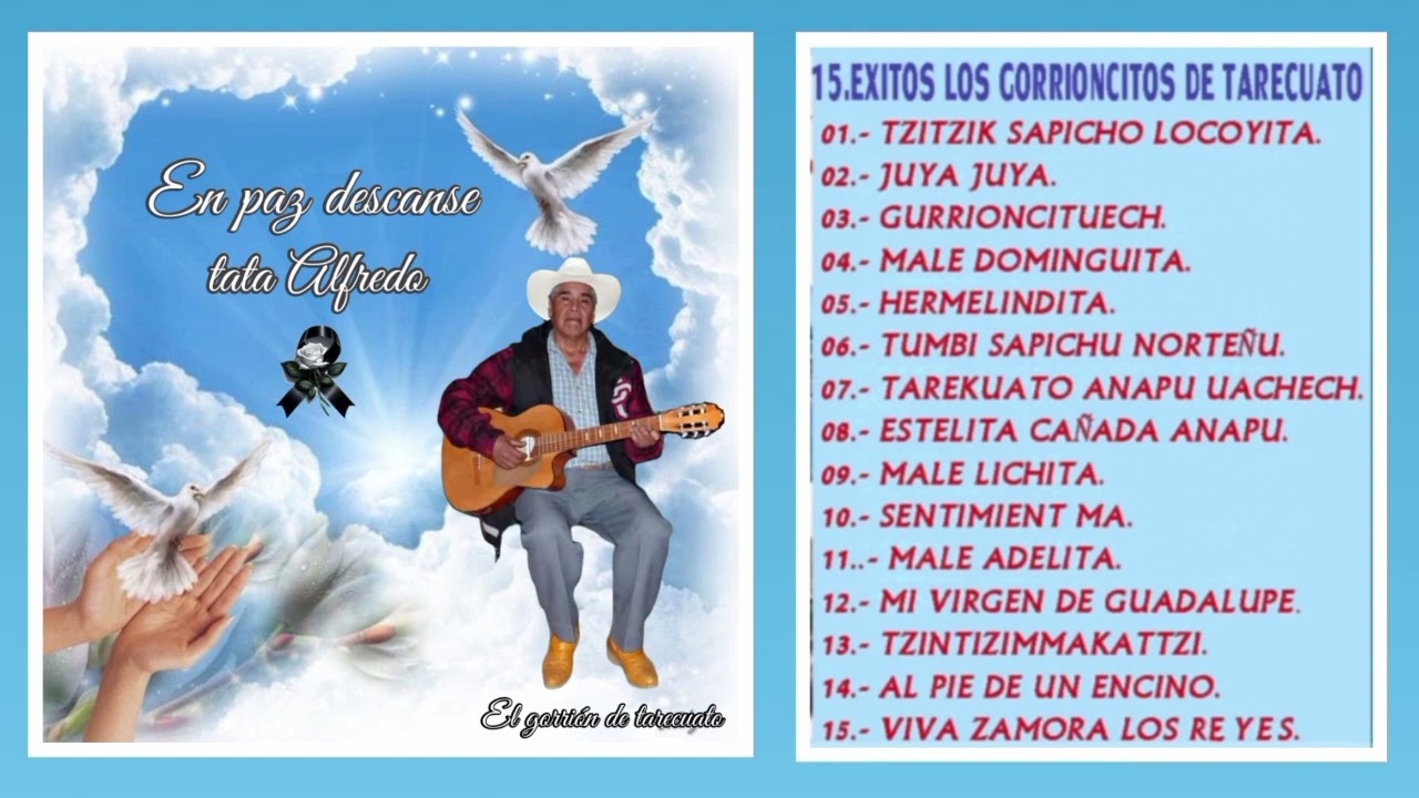 El gorrión de tarecuato Michoacán - éxitos #pirekuas #recuerdosmusicales #homenajes