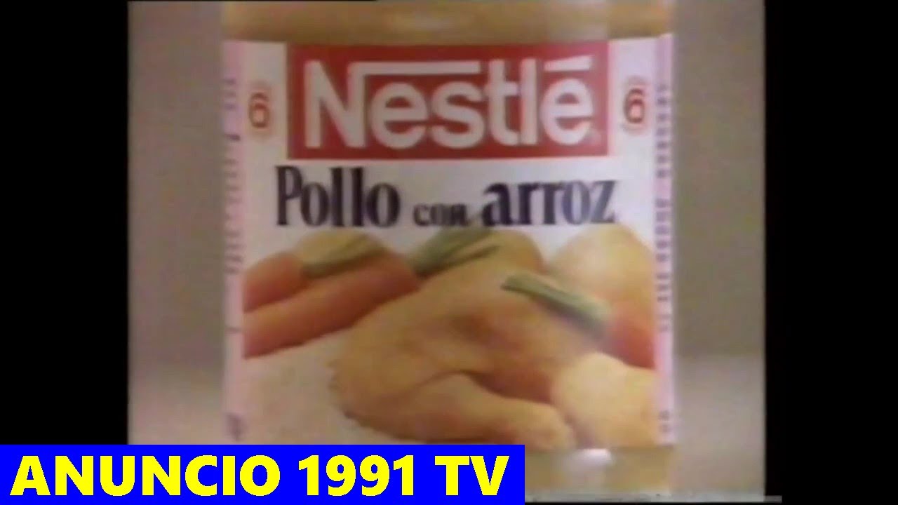 ANUNCIO tarritos Nestl&eacute; 1991 TV