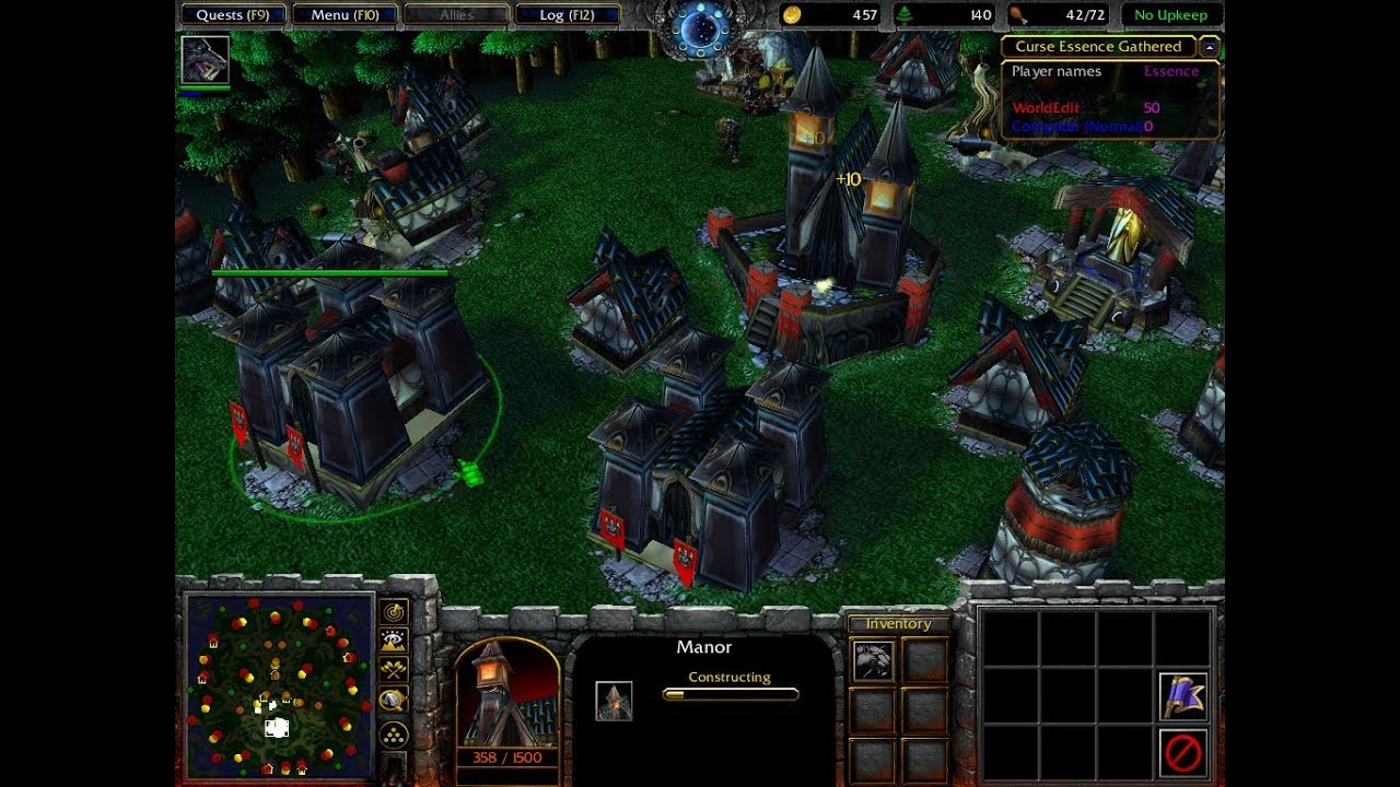 Warcraft 3 Race Gameplay - (Worgen) - Custom Race