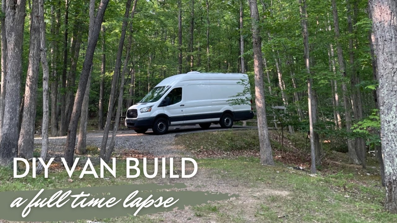 4K DIY Van Build Time Lapse From Start to Finish! 5 Months of Building