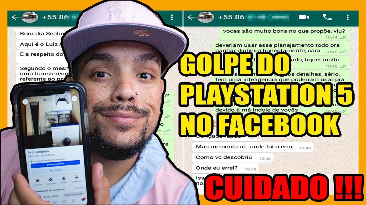 PLAYSTATION 5 BARATO ? - CUIDADO !!! - Golpe Do Playstation 5 no FACEBOOK - Diego Sheth Games !!!