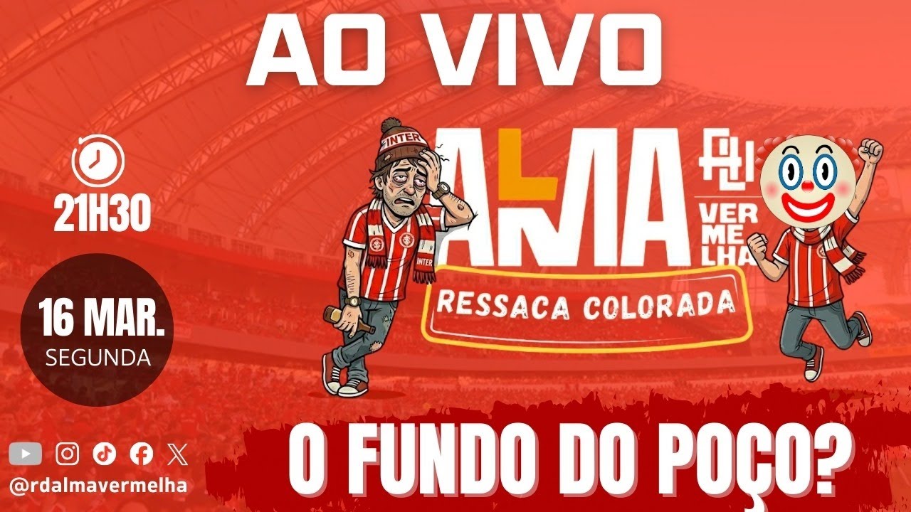 RESSACA COLORADA - INTER ESTÁ NO FUNDO DO POÇO?