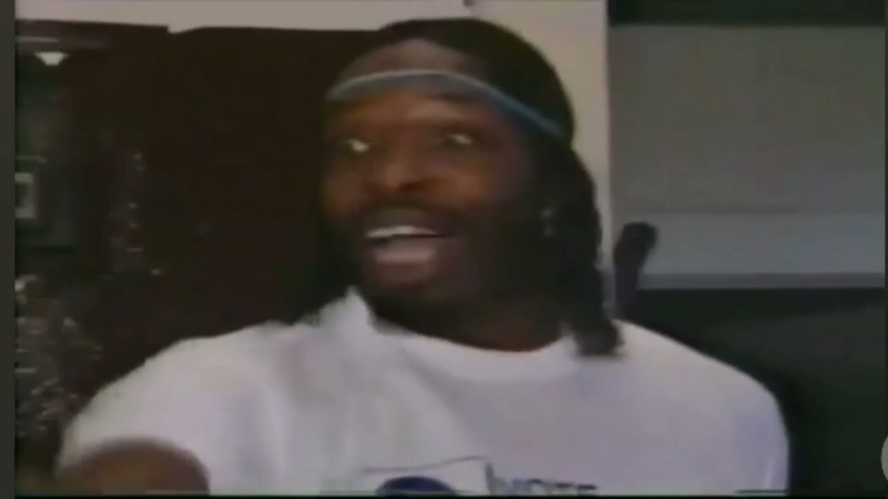 Mitch Blood Green hitting the heavybag 1986