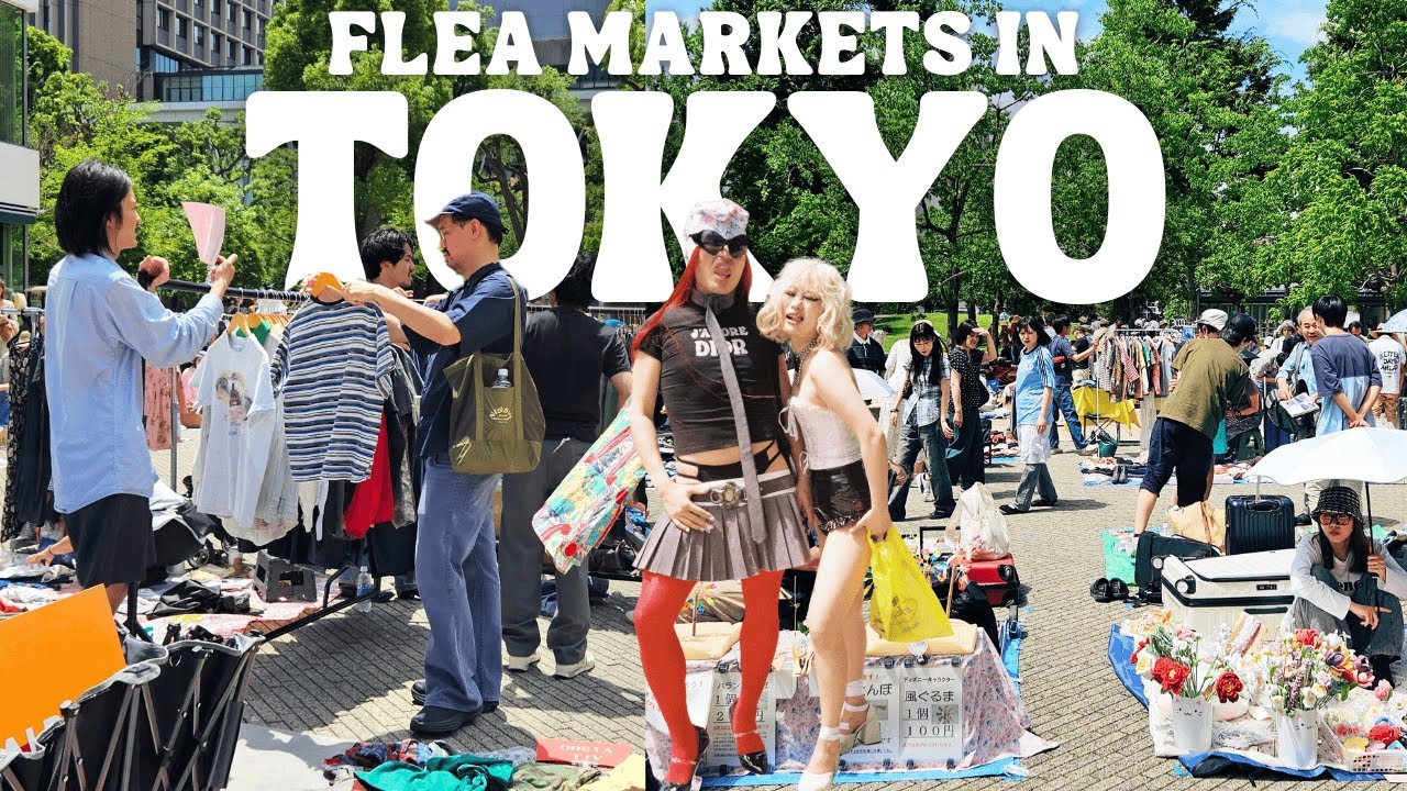Tokyo's Best Flea Markets  🇯🇵 Secondhand Shopping in Japan, Nakano Broadway, Japan Thrifting Vlog