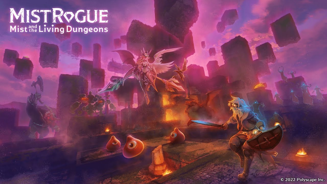 MISTROGUE: Mist and the Living Dungeons | Roguelite Action RPG Demo Gameplay | No Commentary