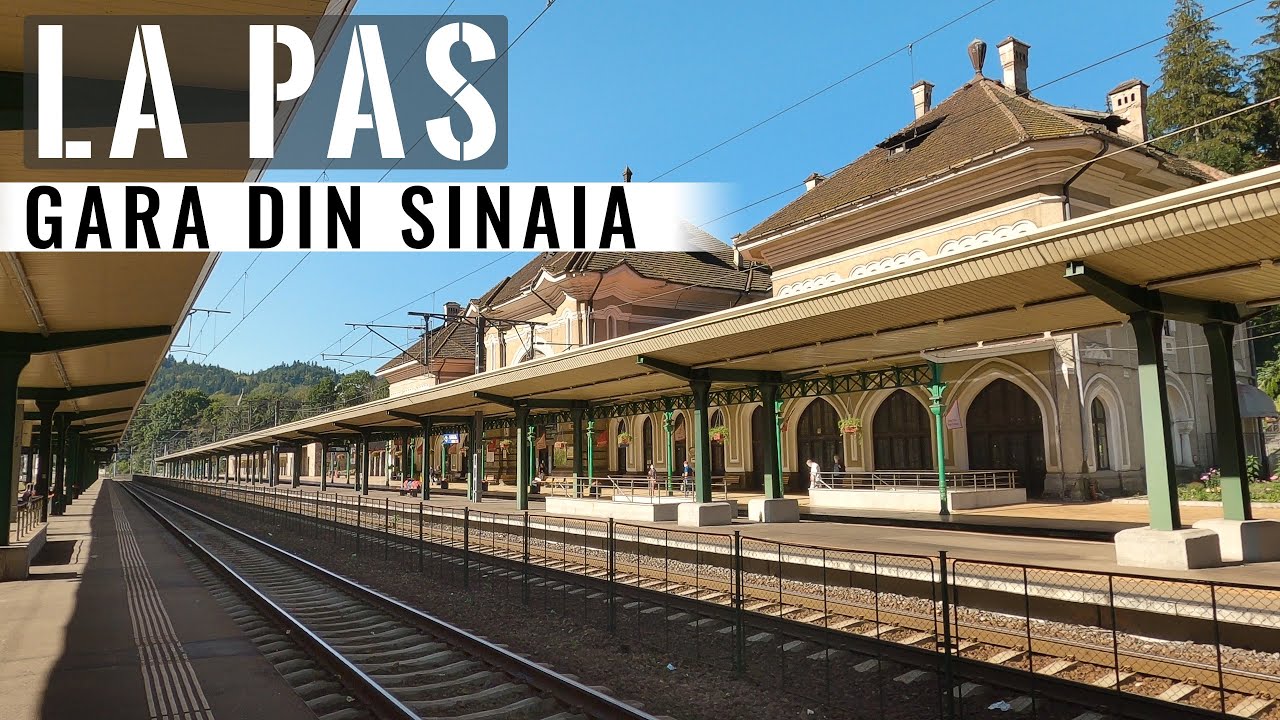 La Pas in Sinaia, Gara Regala/Walking Sinaia, Train Station