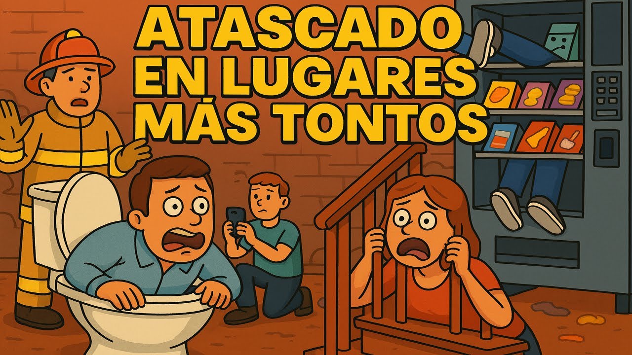 51 Veces Estúpidas en Que la Gente Quedó Atrapada en los Lugares Más Extraños
