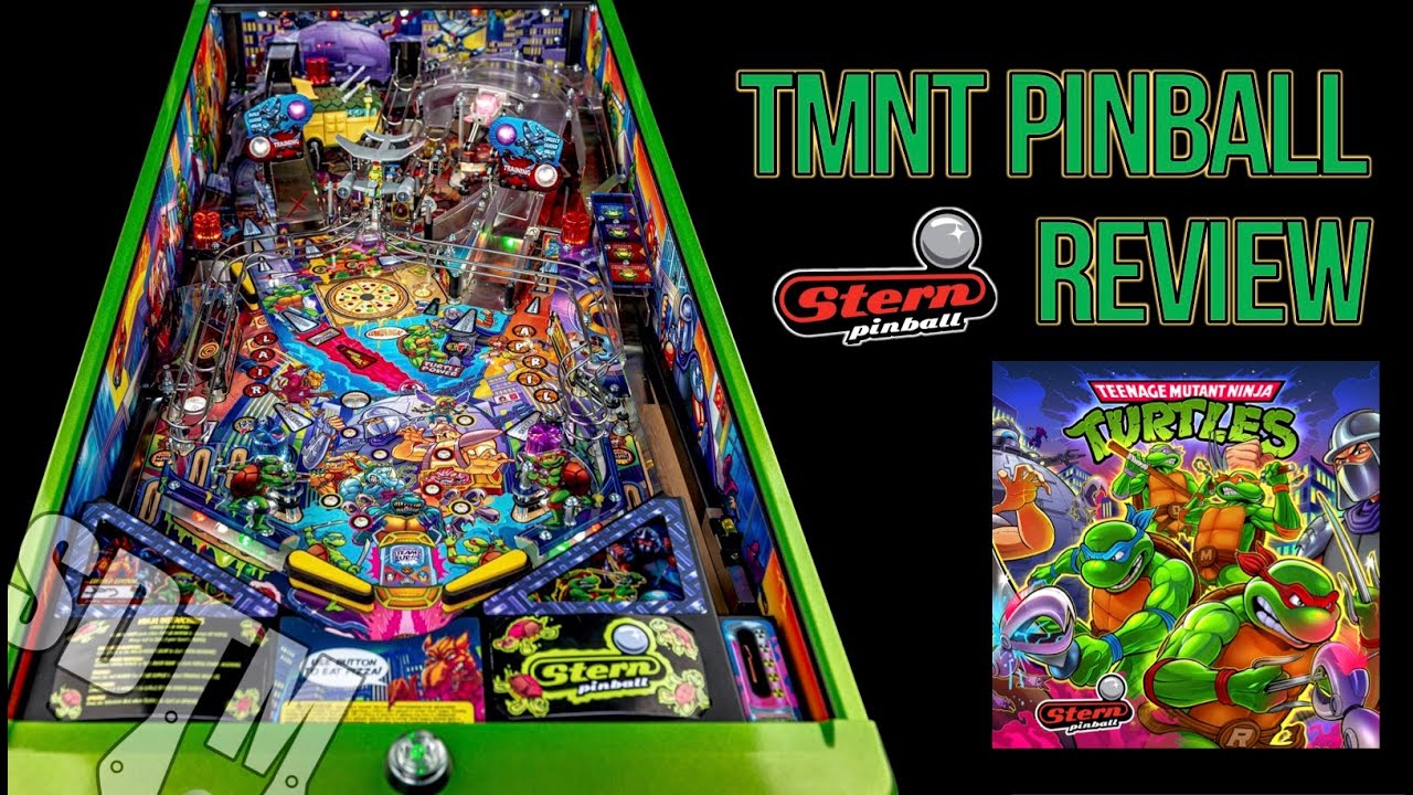 Teenage Mutant Ninja Turtles (TMNT) Pinball Review (Stern Pinball, 2020) SDTM 2021