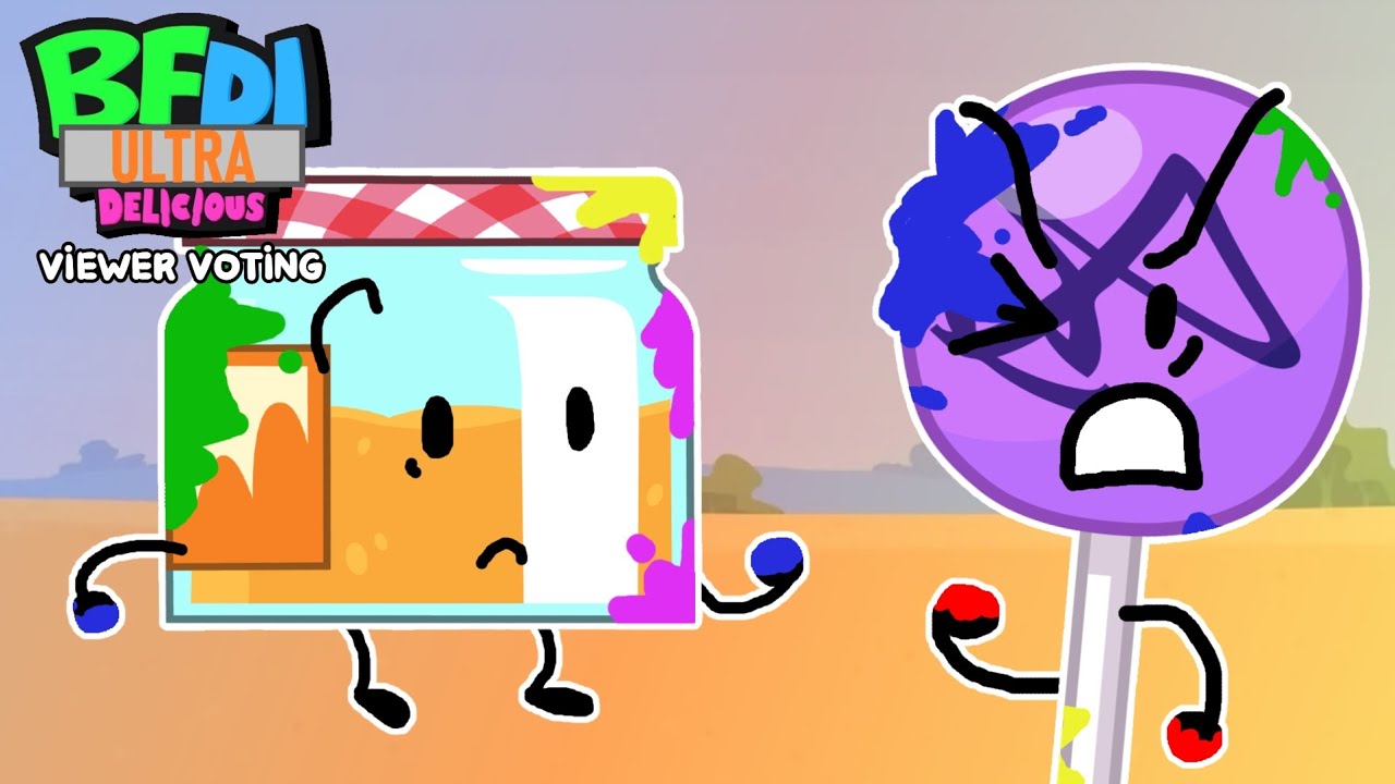 BFDI Ultra Delicious VIEWER VOTING #16 - Colorful Run