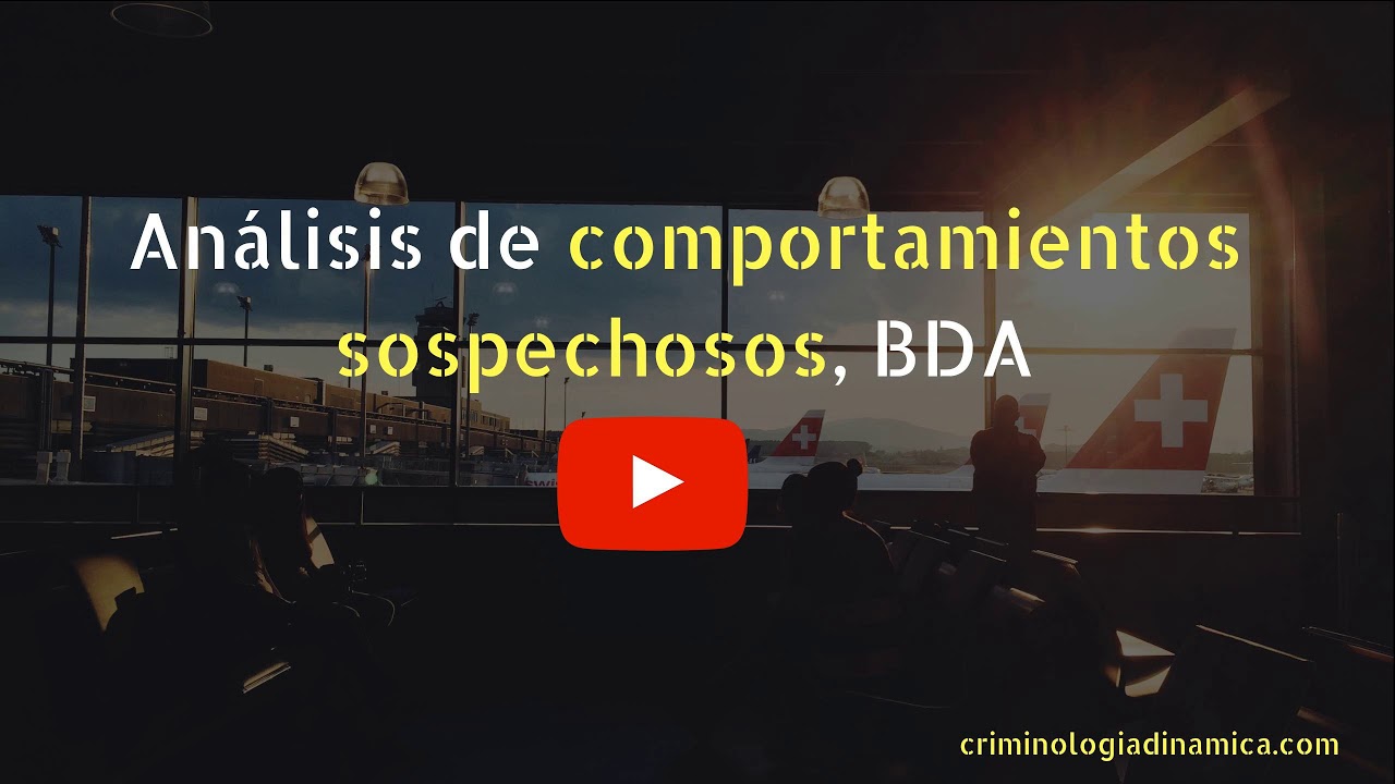 Análisis de comportamientos sospechosos, BDA