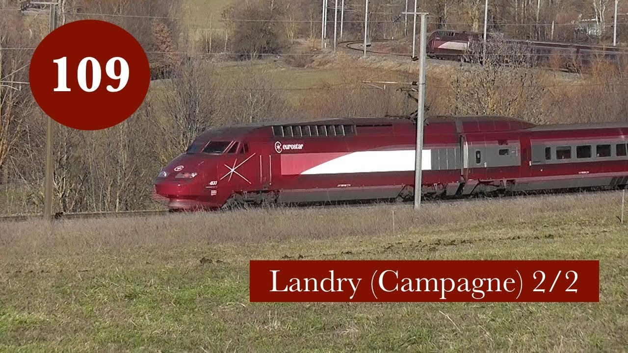 GPF n°109 : Thalys, TER 2N NG et TGV en Haute Tarentaise, vers Landry (73) (2/2)