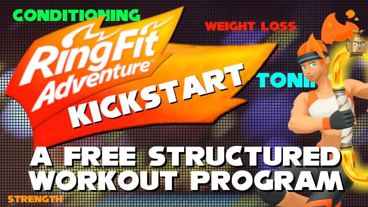 RING FIT ADVENTURE KICKSTART! A Free Daily Workout Program For Ring Fit Adventure (Nintendo Switch)