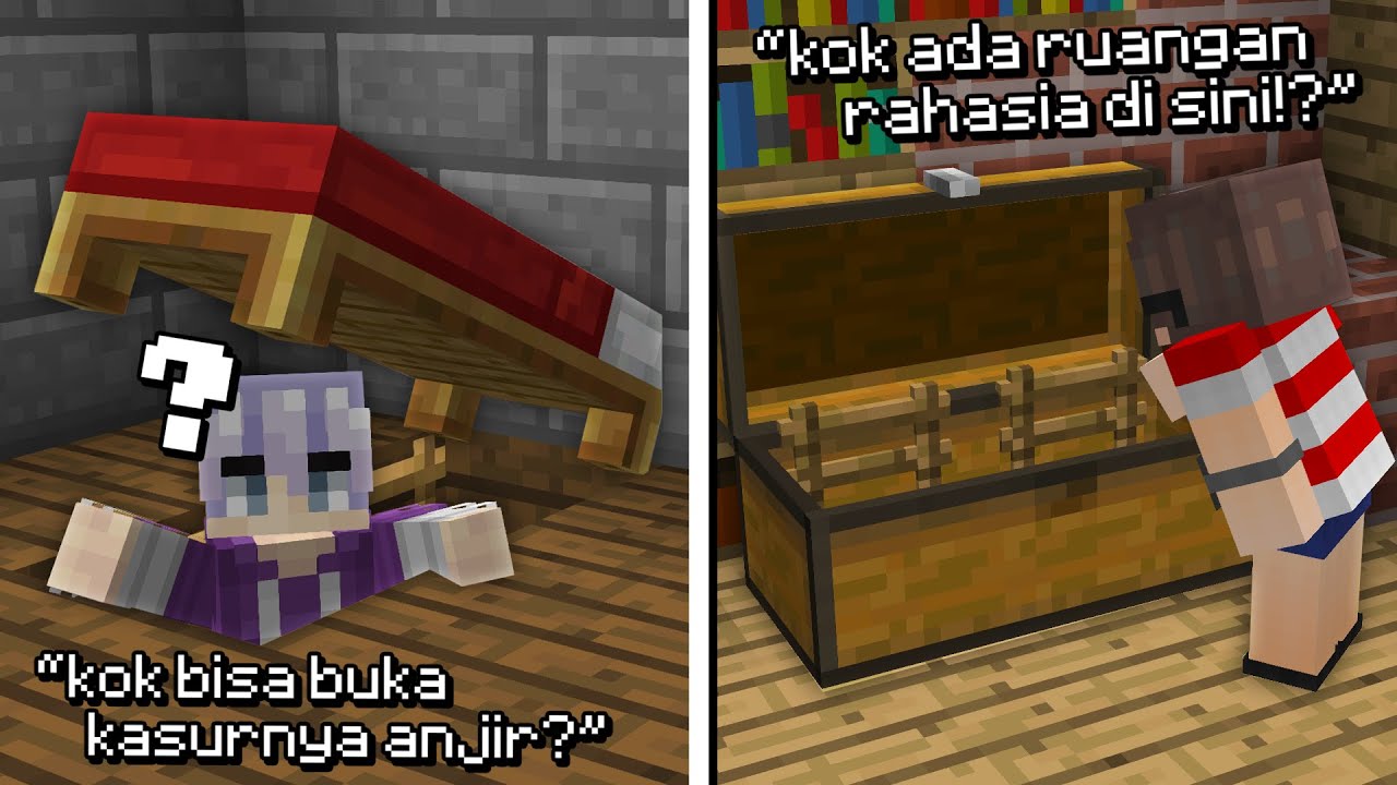 Aku Bikin YouTuber Ini Pusing Dengan Ruangan Rahasia Illegal Ini ..