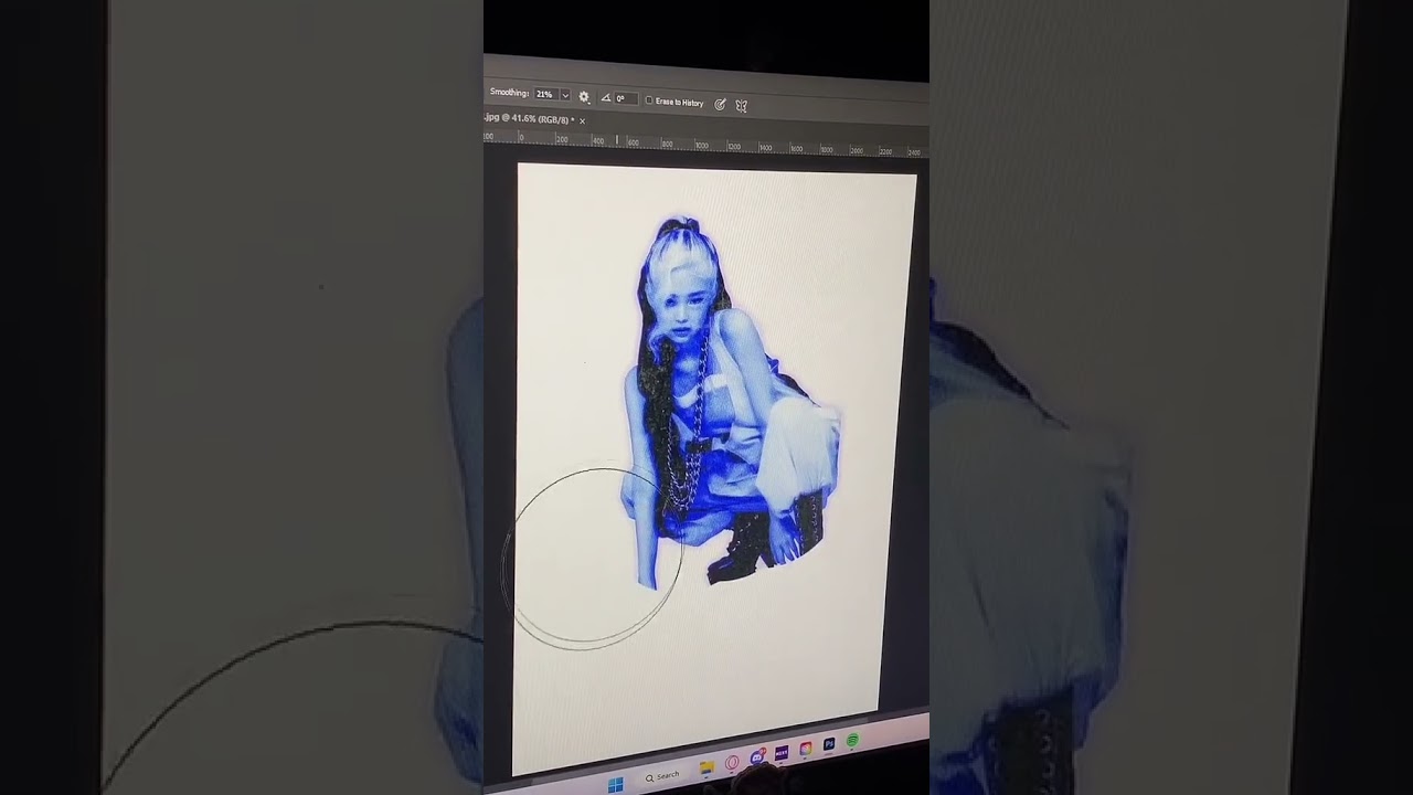 Y2K Cybercore poster design - Jennie ✨