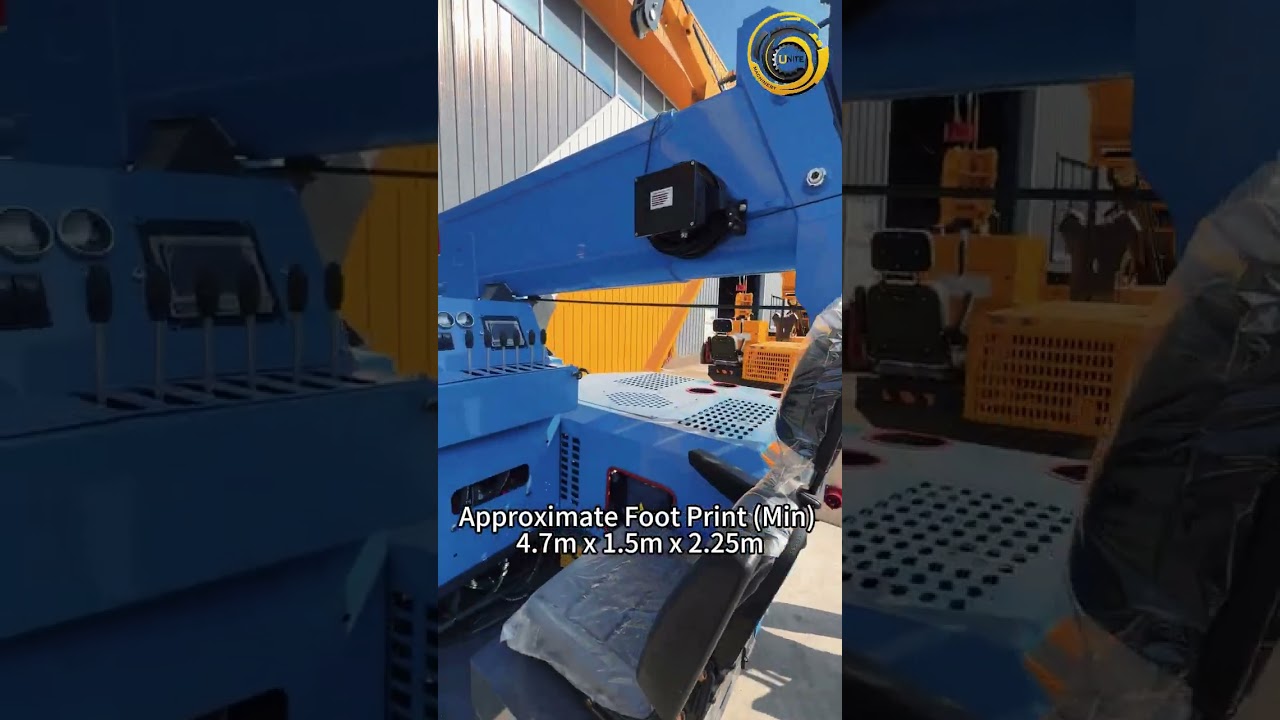 15m Reach, 17m Height: The Ultimate Spider Lift for Heavy-Duty Tasks! 🕷️✨ #SpiderLift #HeavyLift