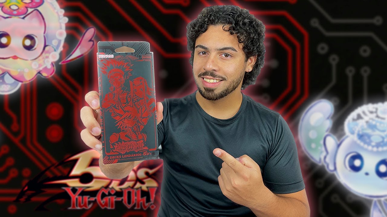 Yu-Gi-Oh! - DECK LENDÁRIOS 5D'S  - YUSEI, CROW  & AKIZA!! - UNBOXING