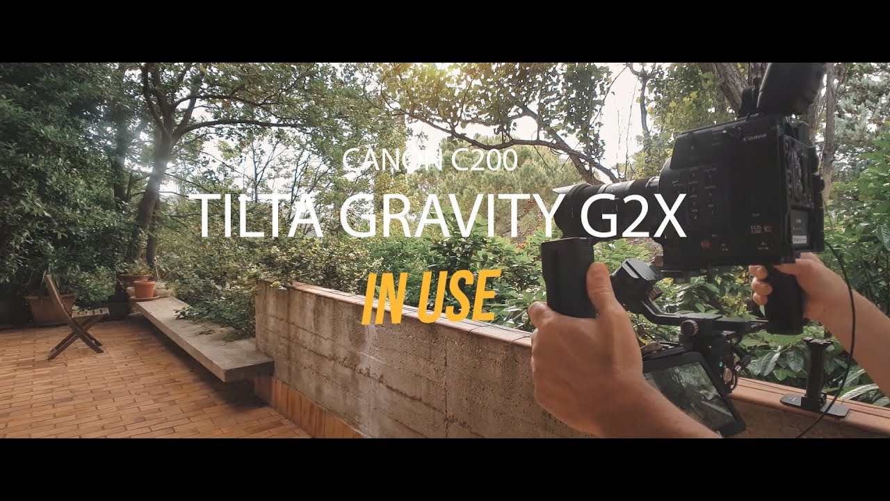 CANON C200 on Tilta Gravity G2X (first use)