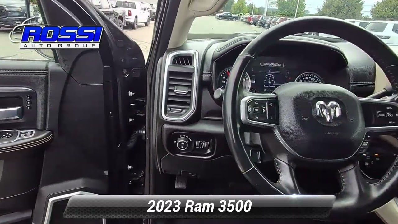 Certified 2023 Ram 3500 Laramie Crew Cab 4x4 8' Box, Washington, NJ A3126A