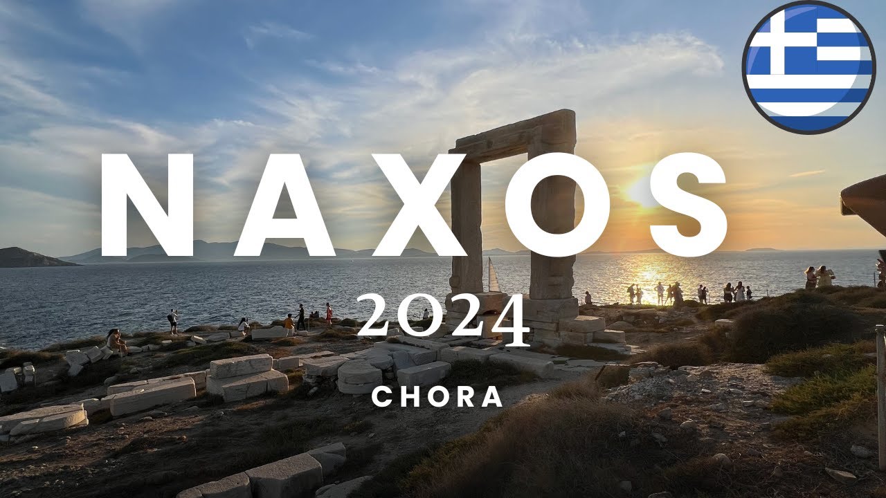 Naxos •Chora Walking Tour 2024 •🇬🇷Cyclades