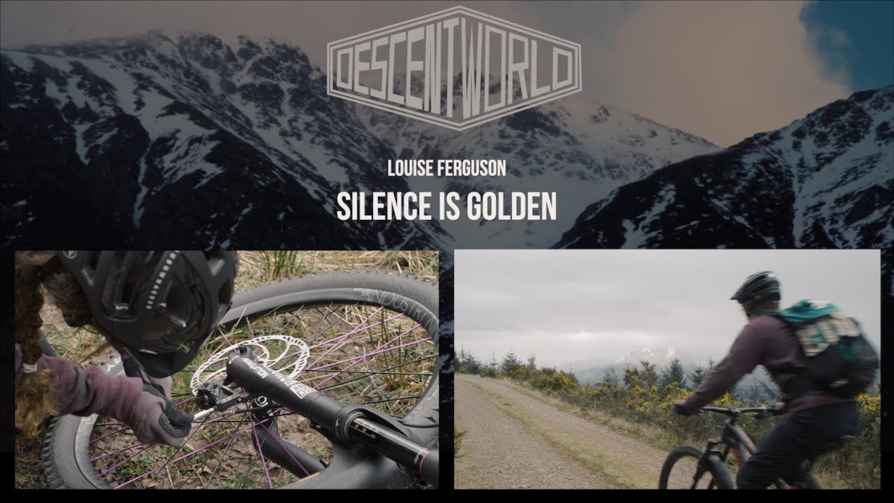 Louise Ferguson: Silence is Golden on Fort William's mtb trails.
