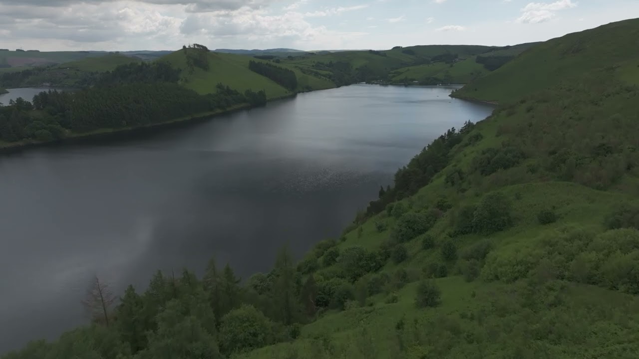 Stunning Aerial Views of Llyn Clywedog | C&C Drone Services in 4K