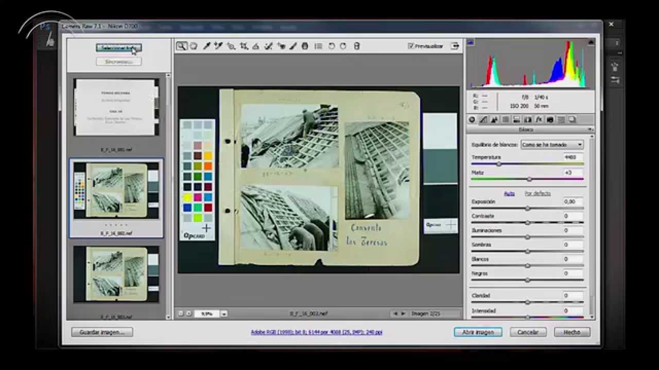 Formación IAPH: Digitalización del patrimonio documental en el IAPH